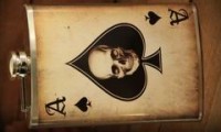 “Ace of Spades” Flask